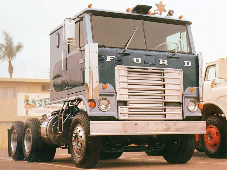 736x552, 613 Kb / автомобиль, классика, ретро, Ford, седельный тягач