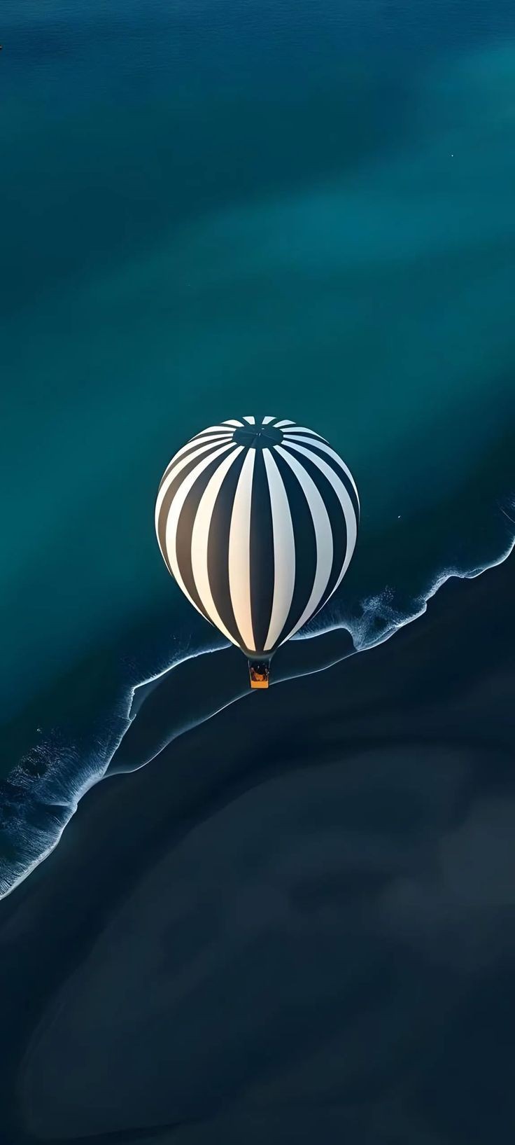 736x1635, 72 Kb / воздушный шар, полоски, зебра