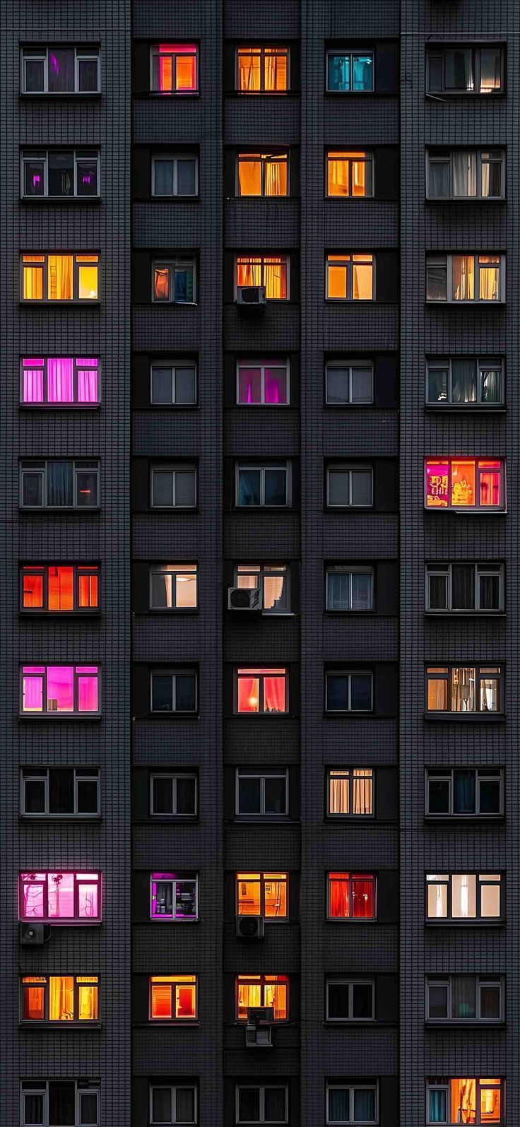 736x1595, 232 Kb / дом, панелька, окна