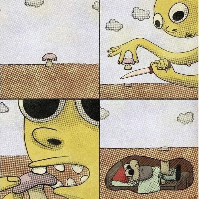 700x700, 165 Kb / гном, грибник, нож