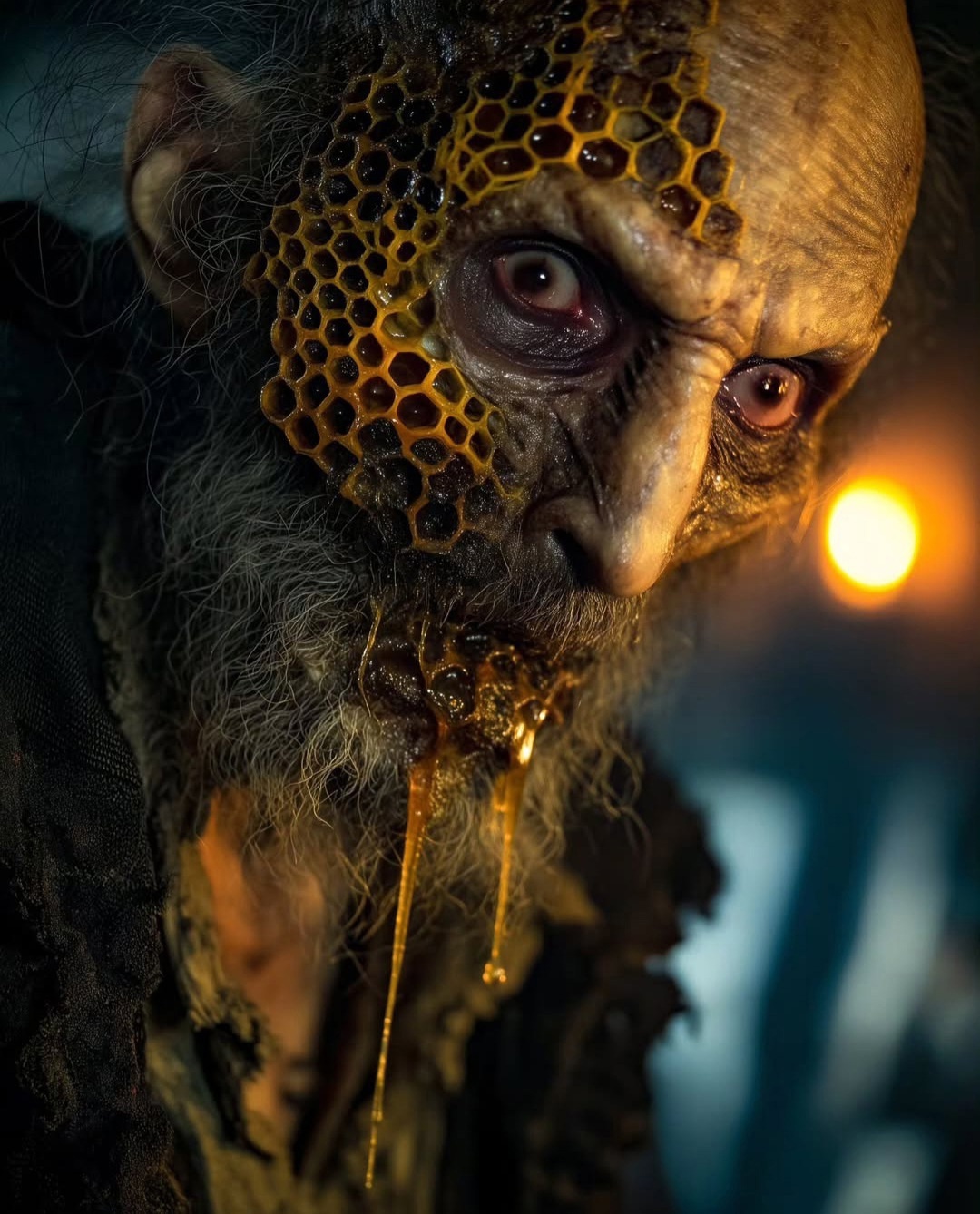 1080x1338, 382 Kb / соты, мёд, ИИ