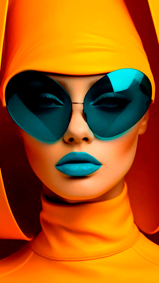 550x978, 262 Kb / очки, тени, жёлтый