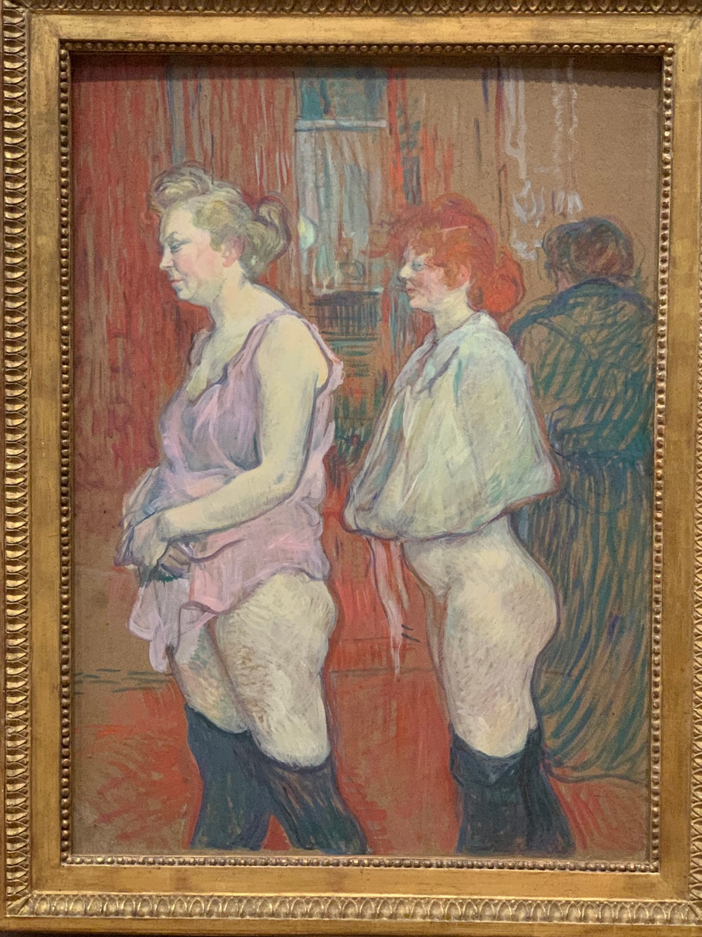 1440x1920, 598 Kb / картина,  Тулуз-Лотрек, проститутка