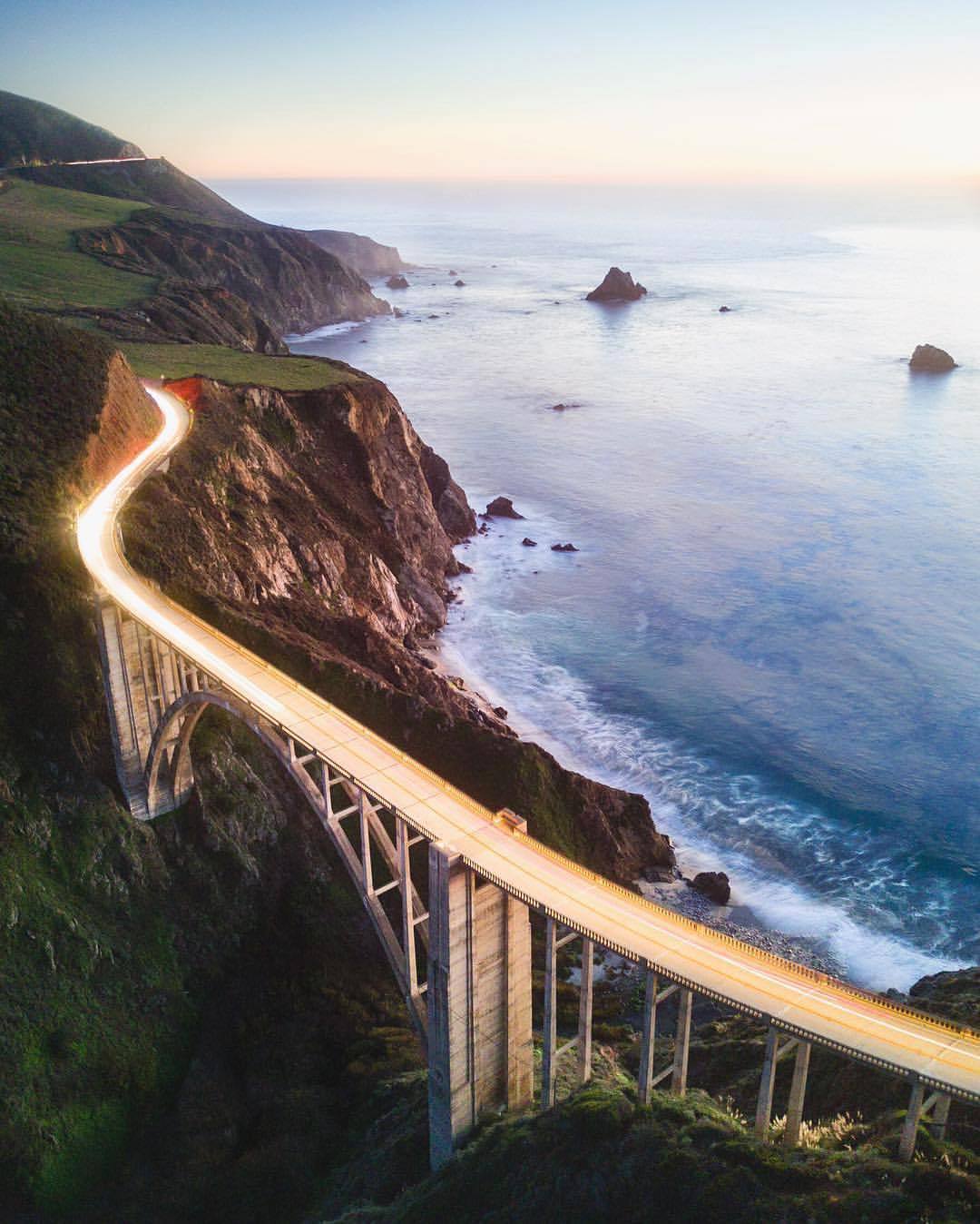 1080x1348, 142 Kb / Калифорния, США, мост, побережье, эстакада, дорога