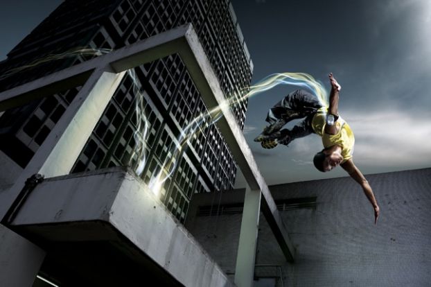 622x414, 40 Kb / паркур, прыжок, сальто