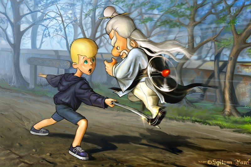 800x533, 113 Kb / карлсон, малыш, убить билла