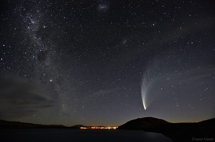 750x498, 260 Kb / небо, звёзды, комета