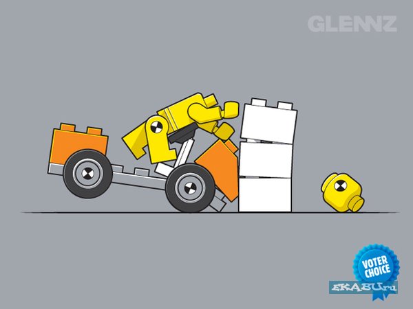 600x450, 26 Kb / кубики, лего, краш, тест