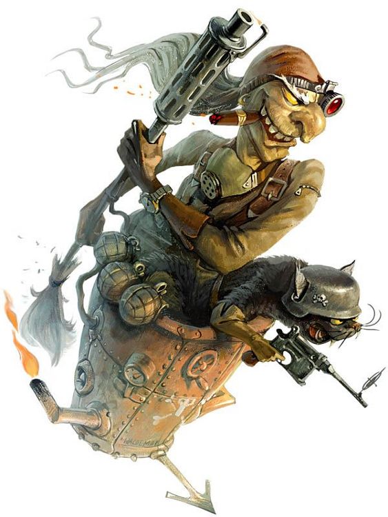 563x750, 76 Kb / баба-яга, милитари