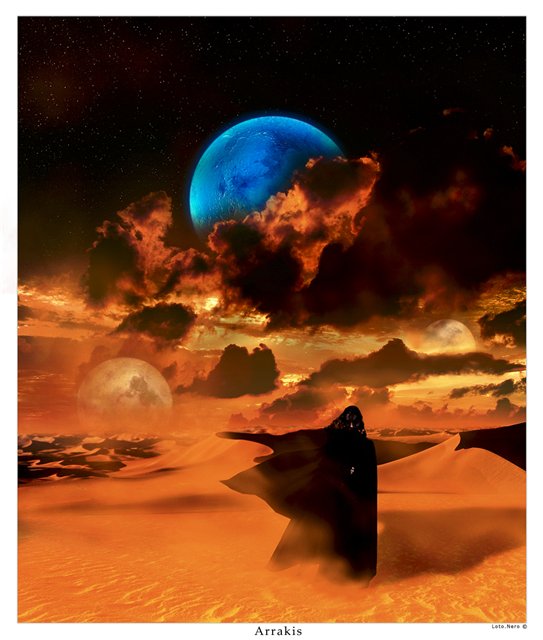 543x640, 57 Kb / дюна, арракис, пейзаж, фантастика