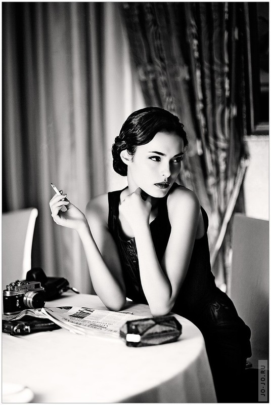 536x800, 188 Kb / девушка, ч/б