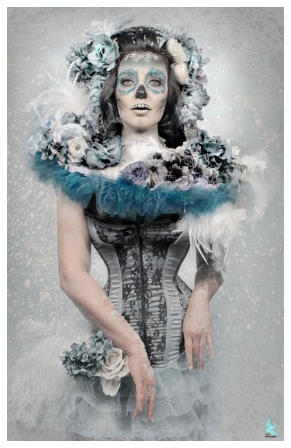 420x646, 46 Kb / девушка, макияж, корсет