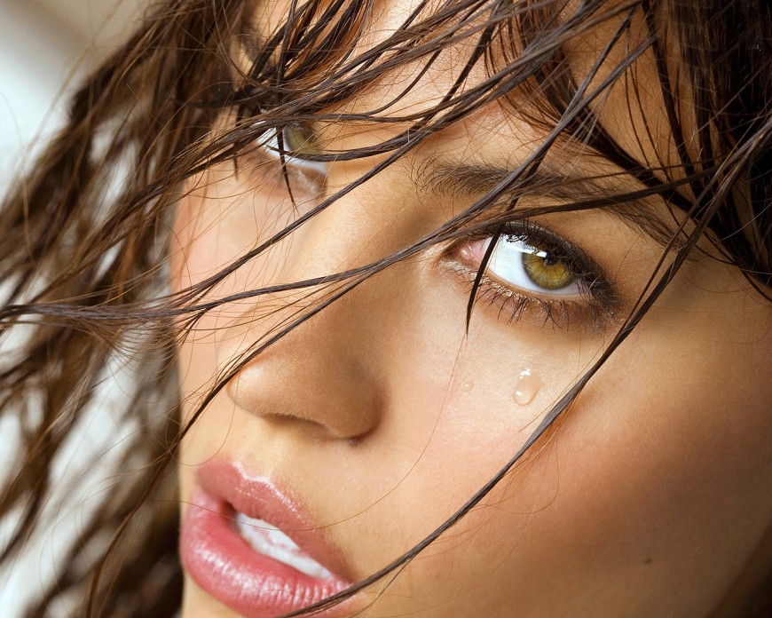 870x696, 176 Kb / слеза, глаза, взгляд