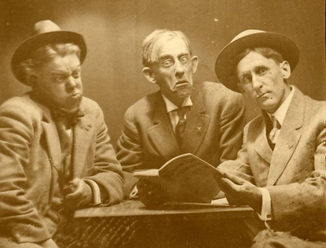 640x487, 42 Kb / ретро, шляпа, книга, ч/б