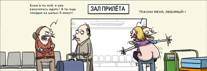 666x230, 38 Kb / прилёт, встреча, разница, парочка