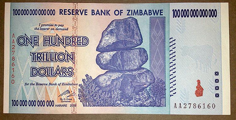 750x384, 105 Kb / зимбабве, триллион,  купюра, деньги