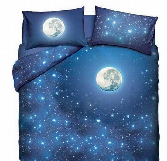 550x532, 47 Kb / луна, постель