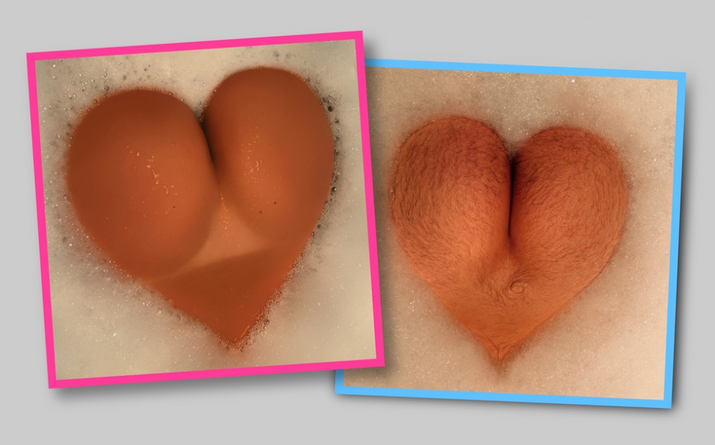 1024x638, 266 Kb / пена, жопы, валентинка