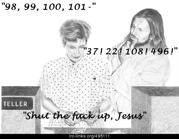 600x467, 66 Kb / заткнись, иисус, счет
