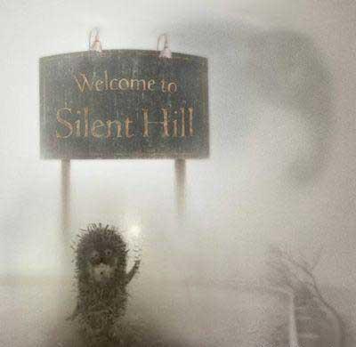 400x390, 16 Kb / ёжик, туман, сайлент хилл, мультфильм