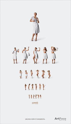 288x500, 17 Kb / девушка, таблица, зрение, проверка