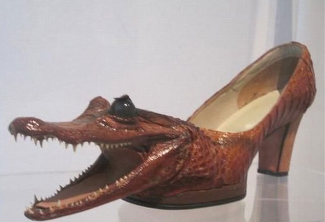 636x435, 46 Kb / туфля, крокодил