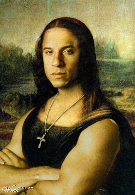 460x663, 50 Kb / Мона Лиза, Вин Дизель
