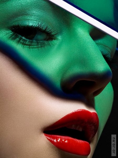 450x600, 50 Kb / губы, лицо, зеленый