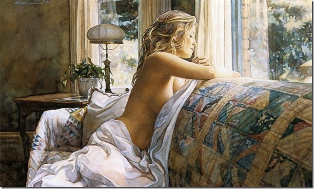 644x388, 108 Kb / акварель, рисунок, ню