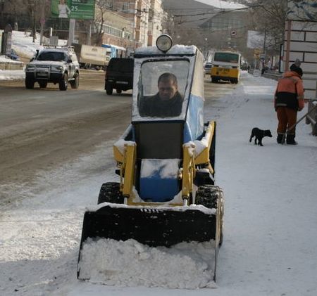 450x421, 36 Kb / снегоуборщик