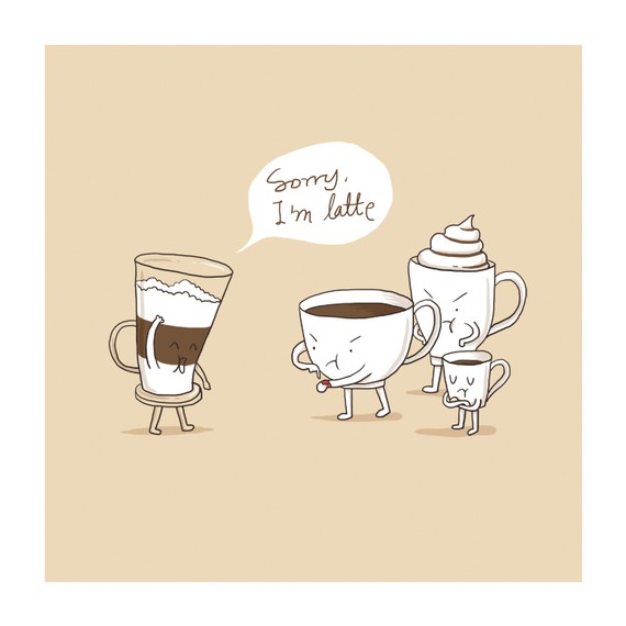 570x570, 28 Kb / кофе, опоздал, игра слов