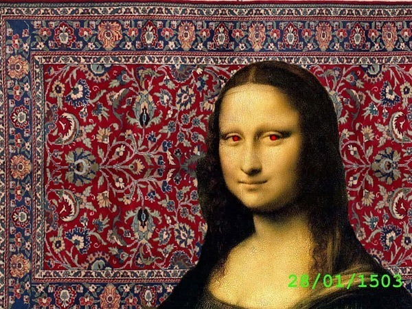 600x450, 170 Kb / ковровость, джоконда