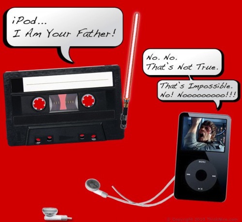 500x458, 49 Kb / ipod, star war, Люк