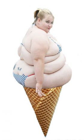 280x467, 15 Kb / мороженое, баба