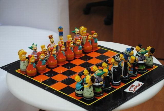 639x435, 74 Kb / шахматы, симпсоны