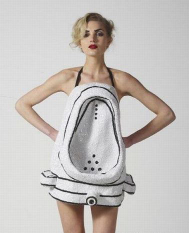 378x465, 27 Kb / платье, унитаз