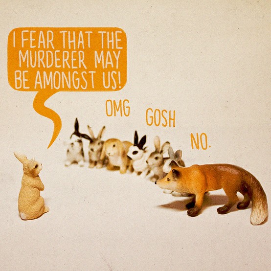 554x554, 84 Kb / убийца, лиса, зайцы