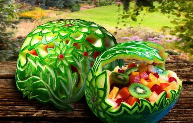 630x402, 97 Kb / арбузы, резка