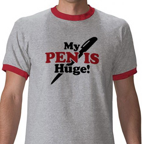 466x471, 56 Kb / ручка, футболка, член