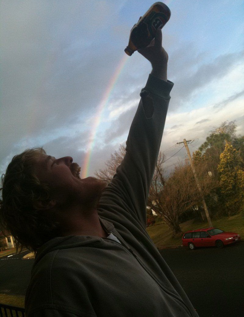 800x1040, 199 Kb / пиво, радуга