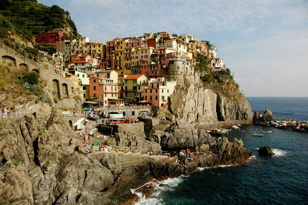 1024x681, 250 Kb / италия, средиземноморье, скалы, горы, город, море