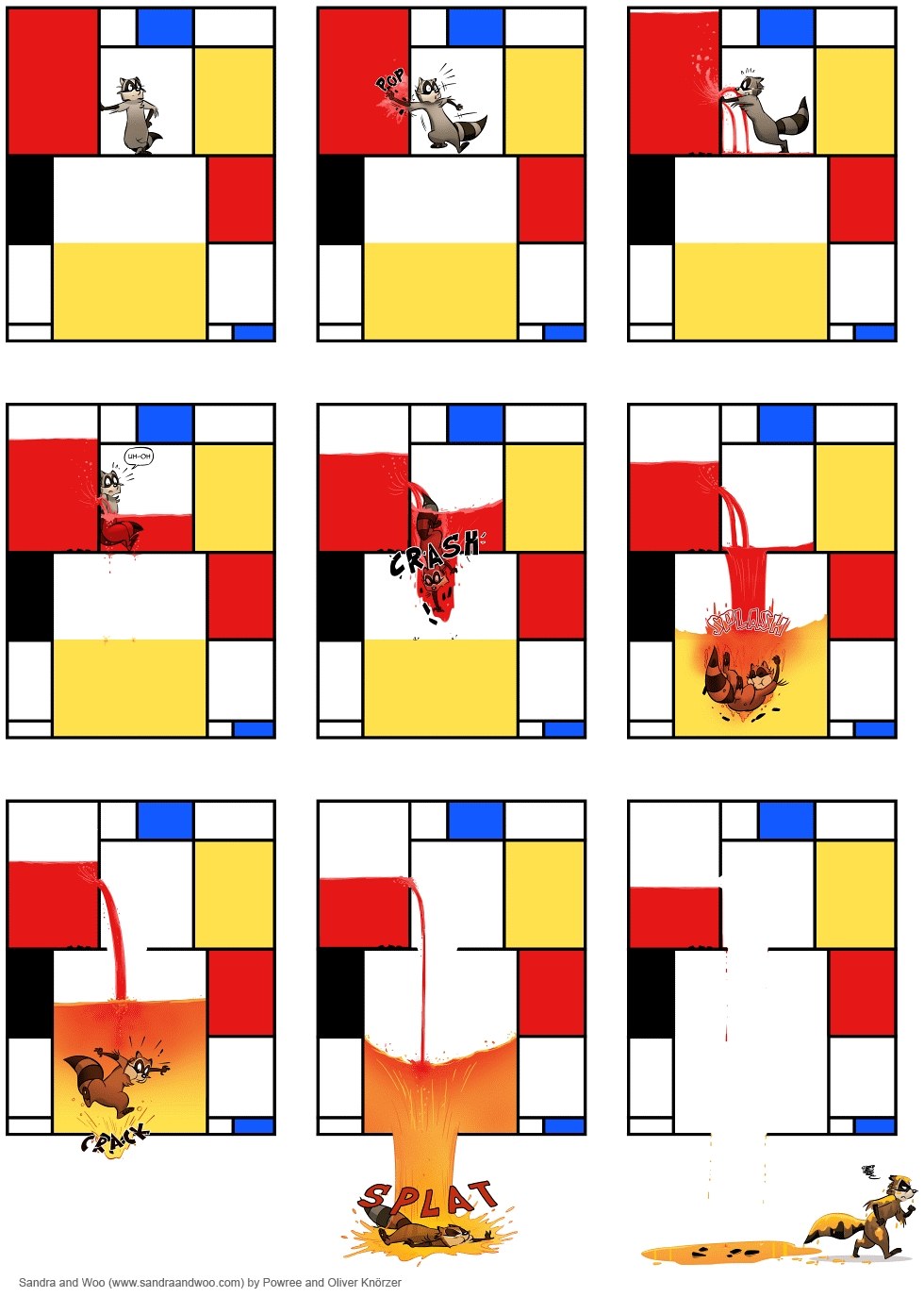 980x1375, 176 Kb / енот, комикс