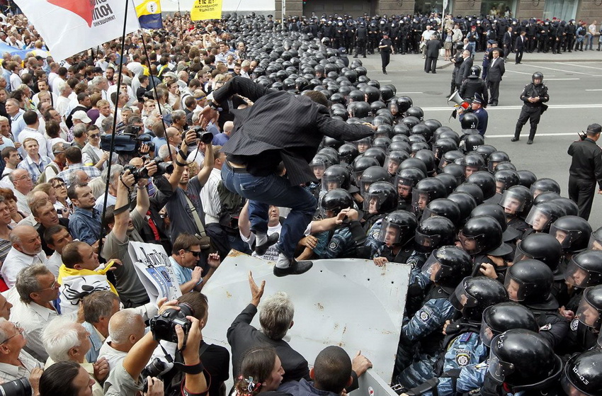 850x559, 269 Kb / украина, полиция, демонстрация