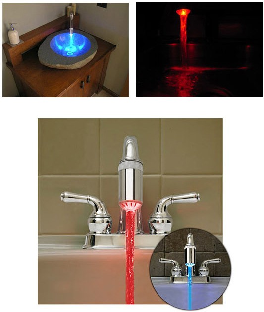 533x631, 52 Kb / вода, кран, горячая, холодная, подсветка