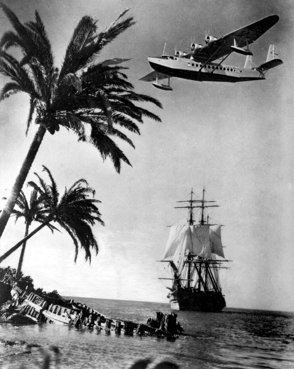 600x753, 65 Kb / самолет, пальма, корабль