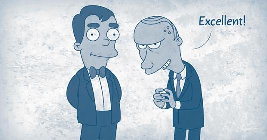 535x280, 31 Kb / симпсоны, путин, медведев