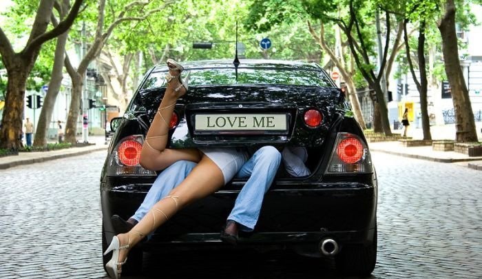 700x405, 85 Kb / любовь , машина