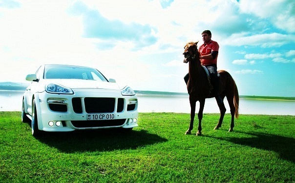 604x375, 83 Kb / порш, каен