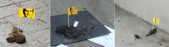 720x200, 61 Kb / какашки, флаг, флажок, фекалии