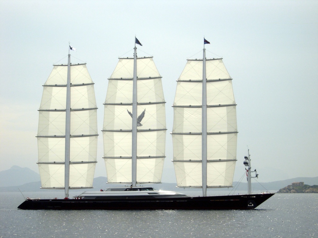 1024x768, 209 Kb / яхта, море